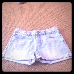 Baby blue old navy shorts (mid rise)
